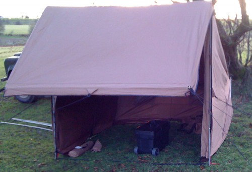 campfire tent basic configuration